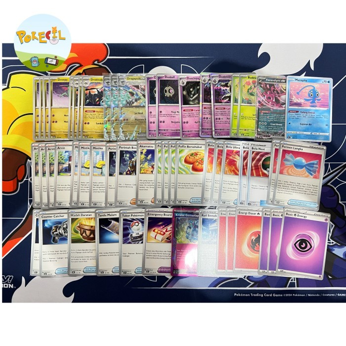 Half Deck Dragapult EX - TCG Pokemon Indonesia