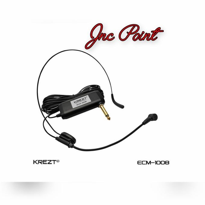 MIC KABEL KREZT ECM 1008/MIC BANDO HEADSET IMAM KREZT ECM1008 ORIGINAL DAN TERPERCAYA