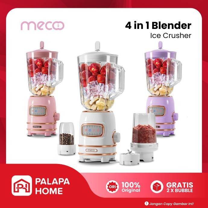 MECOO BLENDER JUS BUAH CHOPPER BELENDER JUICER MECCO MECO BLANDER 4IN1 TERLARIS