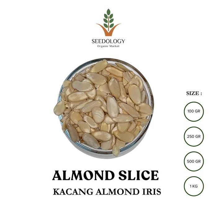 

almond slices 250gr termurah