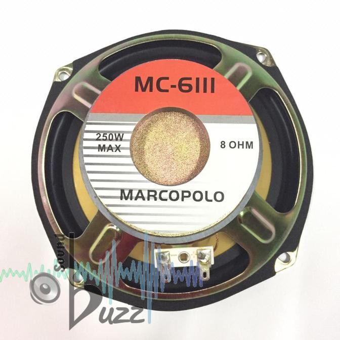 Speaker MARCOPOLO 6" 6 inch MC 6111 Terlaris