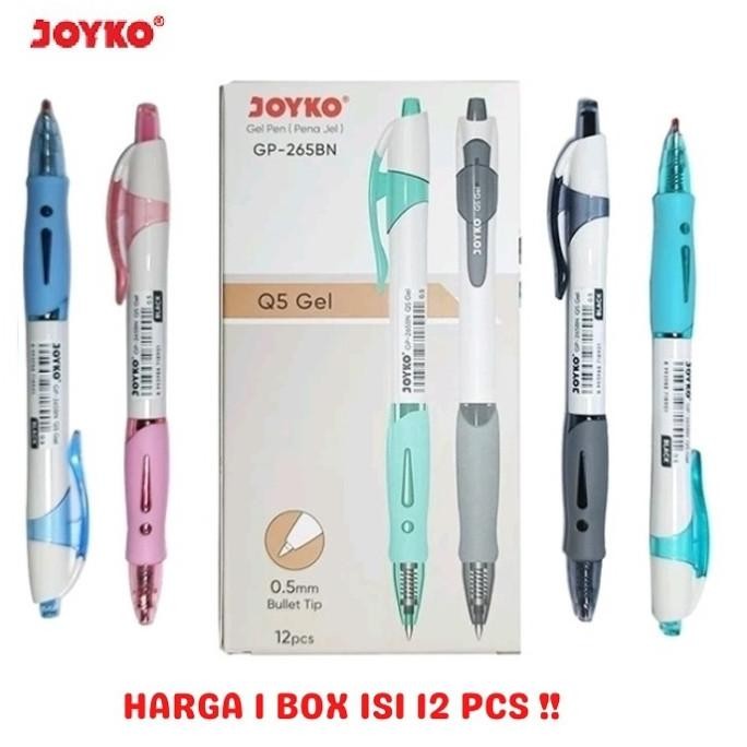 

Produk Baru!! Gel Pen Pulpen Pena Joyko GP-265BN Q5 Gel 0.5 mm