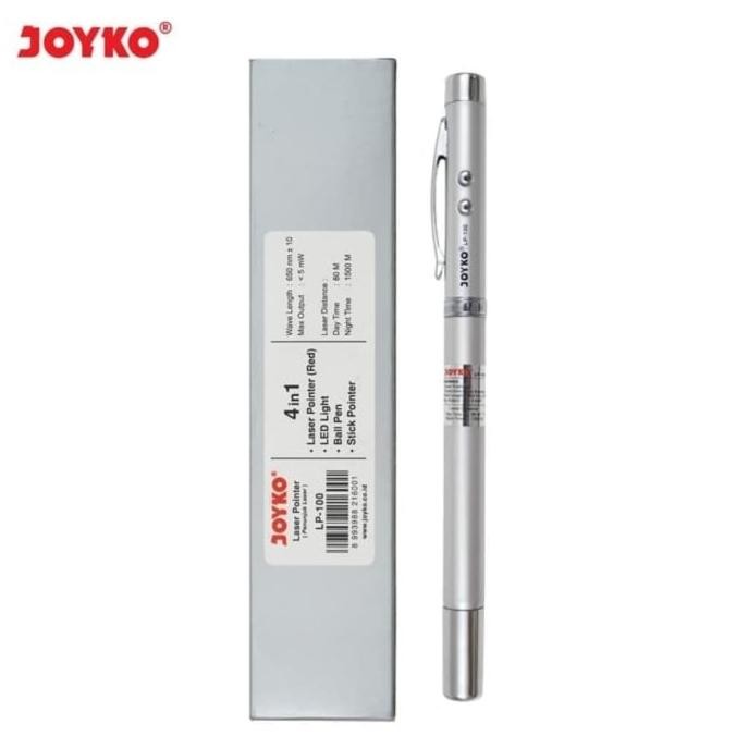 

Produk Baru!! Laser Pointer 4in1 JOYKO LP100/Penunjuk Laser/Senter/Pulpen Laser LED