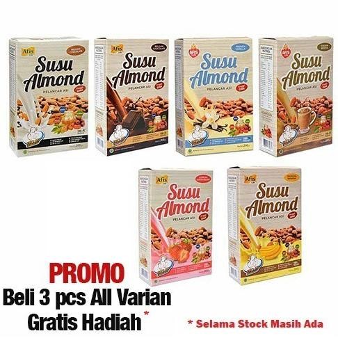 

afis susu almond pelancar asi / booster asi termurah
