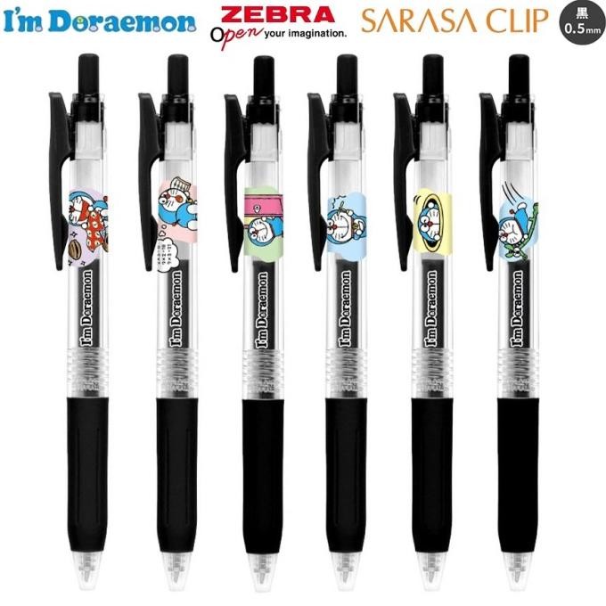 

Zebra Sarasa I'M Doraemon Gadgets Fujiko-Pro Gel Ink Pen 0.5Mm Pulpen Limited Edition Stok Terbatas