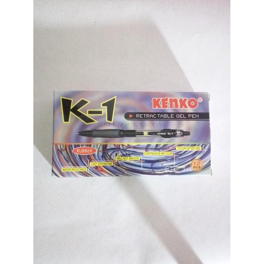 

Pulpen Gel Kenko K-1 Stok Terbatas
