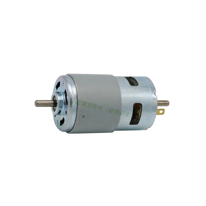 795 DOUBLE OUTPUT SHAFT MOTOR HIGH POWER DC12-24V HIGH TORQUE DOUBLE BALL BEARING 5000-10000RPM
