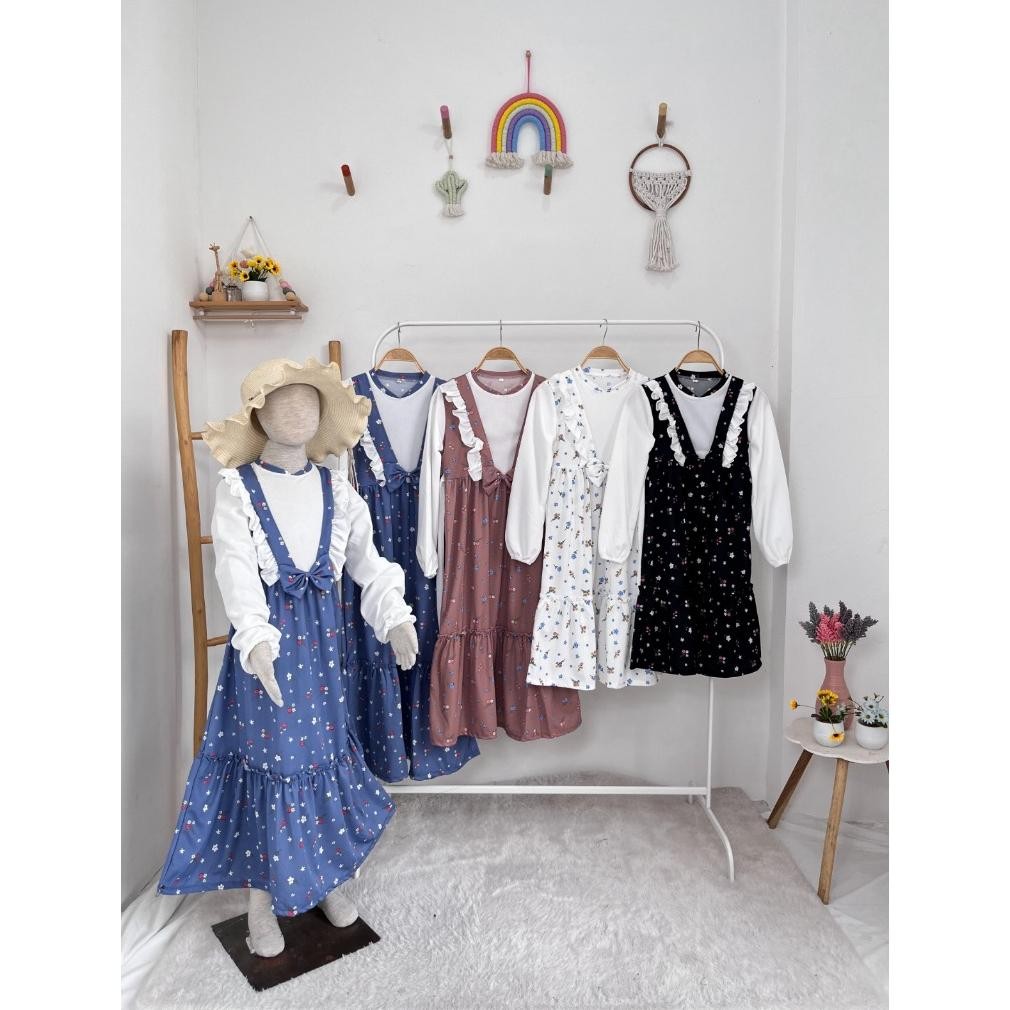 mi GAS ANAK LUNOX SMLXL BABY.CLOTH UNTUK UMUR 3-14 TAHUN baju muslim panjang remaja tanggung wanita 