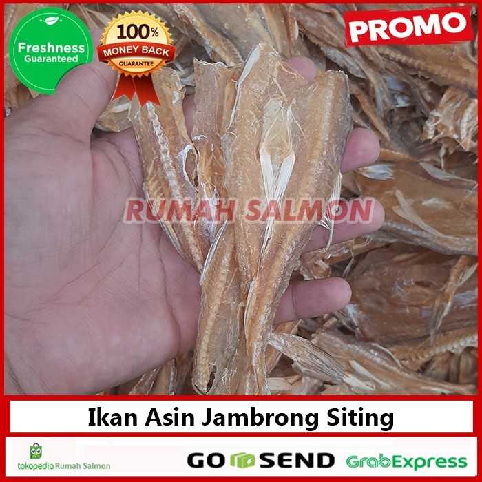 

Ikan Asin - Jambrong Siting 250gr - Ikan Asin Jambrong Tanpa Pengawet