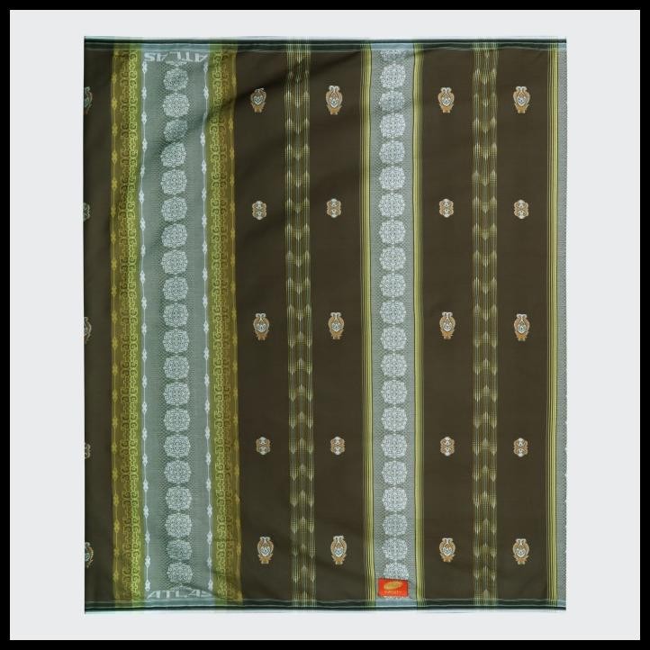 Sarung Atlas Infinity Jacquard Warna Hijau Olive 01 Best Seller