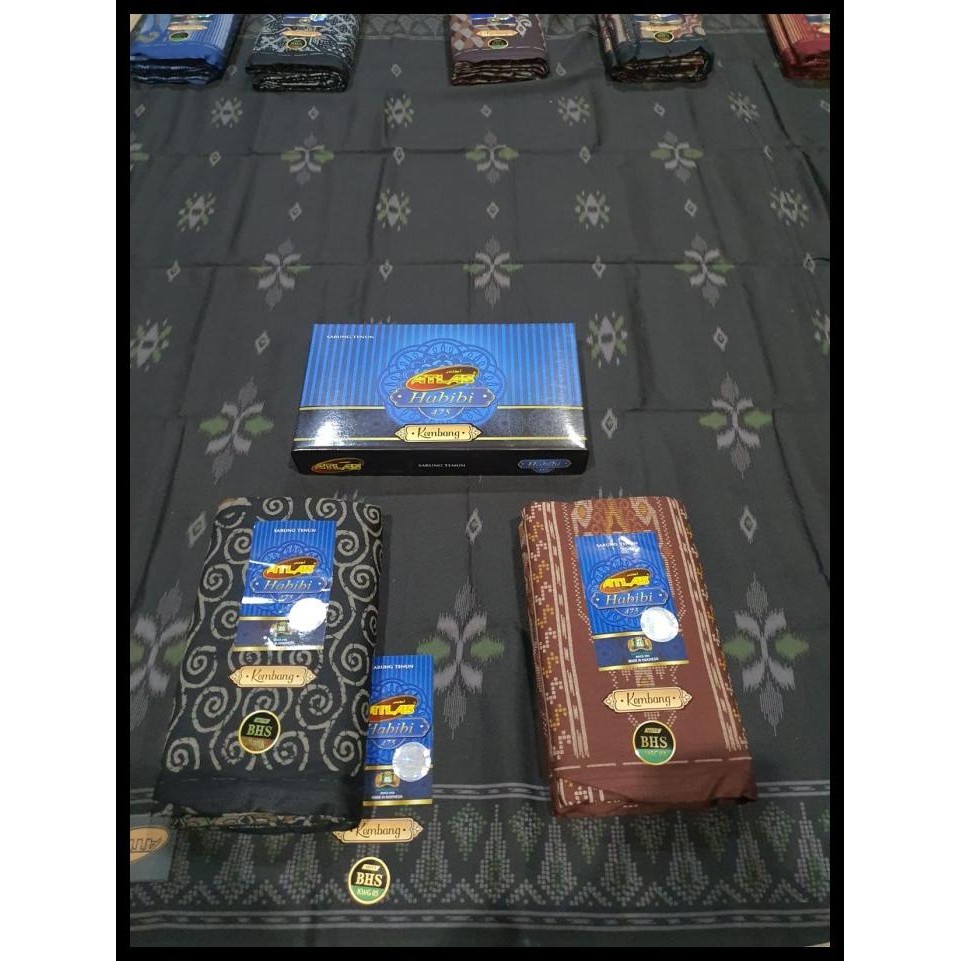 Atlas Idaman Kembang Silver / Habibi 475 / Madani Motif Bhs Best Seller