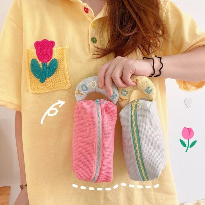 

COD Mismi Alina Pencil Case / Tas Kosmetik / Kotak Pensil Cute Sekolah Perempuan Trendy - PC4A PK32