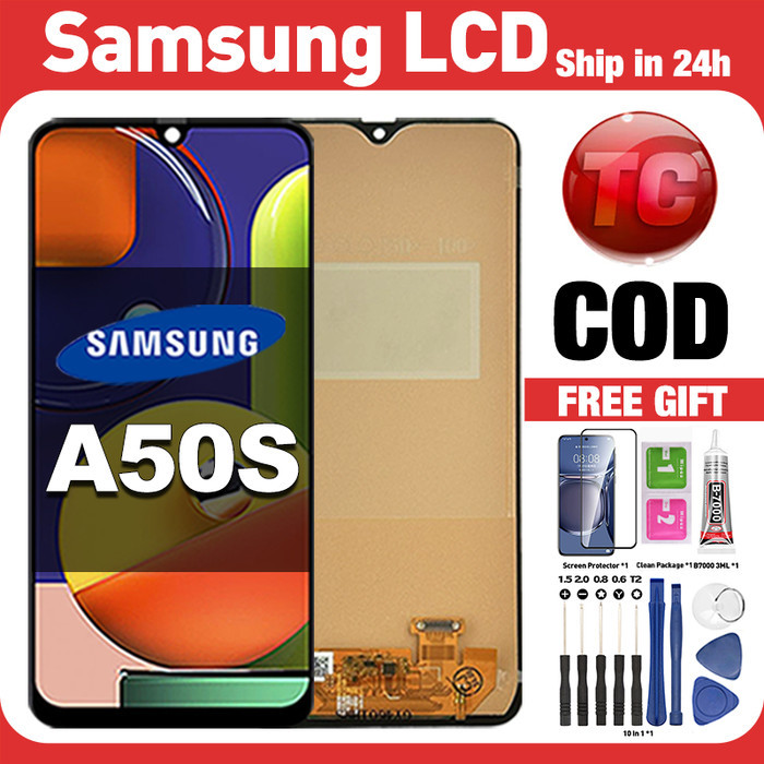 PROMO Original Lcd Samsung A50S fullset ori asli Layar hp touchscreen Sentuh Versi Tinggi COD
