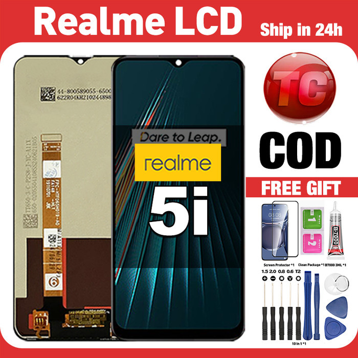 Original Lcd Realme 5i fullset ori asli Layar hp touchscreen Sentuh Versi Tinggi COD