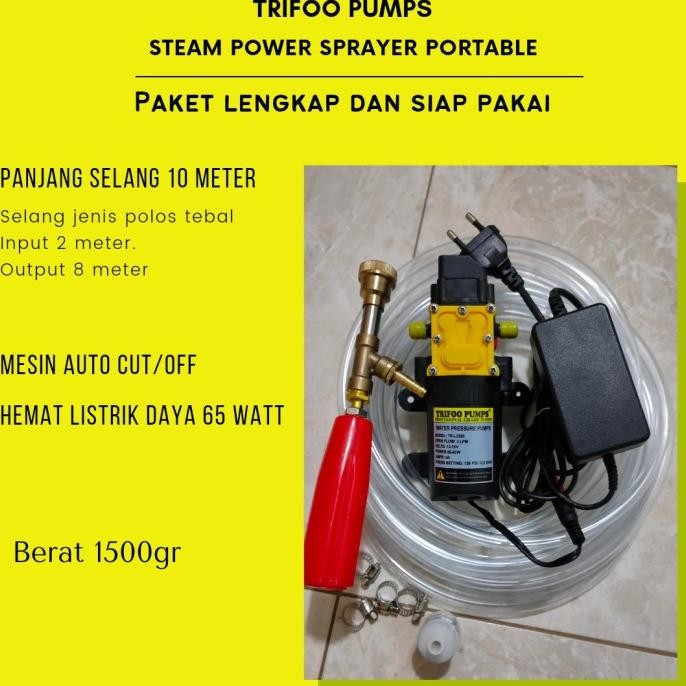 Alat Cuci Motor Mobil Mini Dc 12V