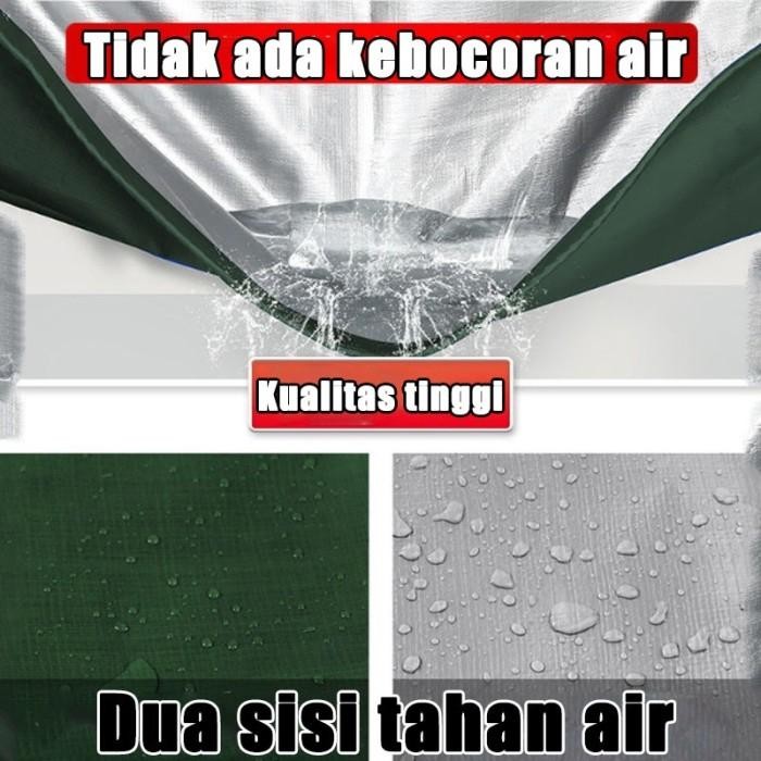 PARANET 95% ANTI-UV TERPAL TENDA TAHAN AIR / HUJAN PLASTIK TENDA ANTI AIR ATAP KAIN / TERPAL ANTI AI
