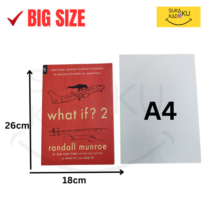 

TERBARU WHAT IF Buku Randall Munroe What IF 2 / How To / Thing Explainer PROMO!