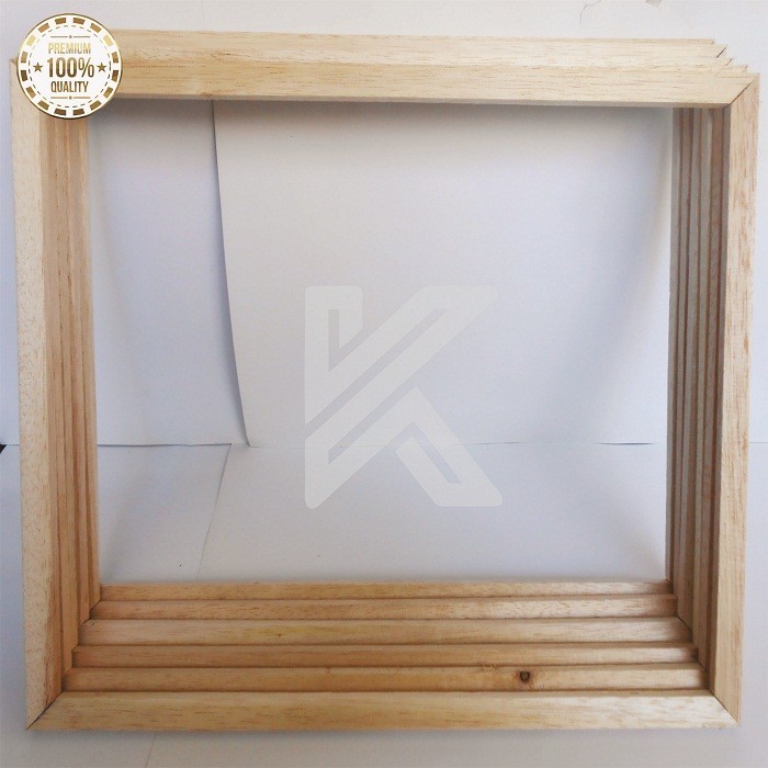 

Spanram Kayu 40x50 cm Bingkai Kanvas Lukis Foto Poster
