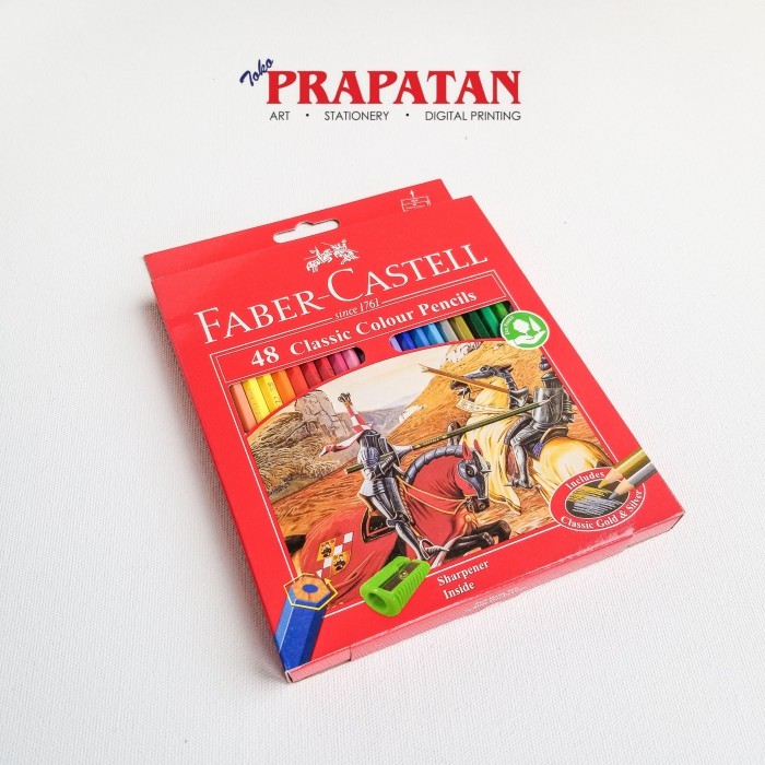 

Pensil Warna Faber castell classic 48 warna