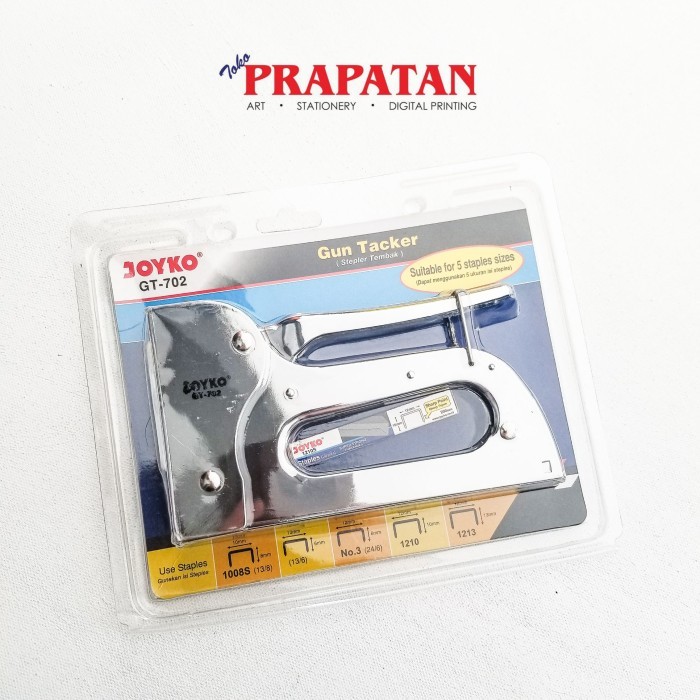 

Joyko Gun Tacker GT-702 / Stapler Tembak Joyko