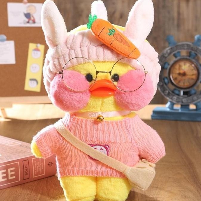 Produk Baru Boneka Bebek Boneka Fanfan Chuu Boneka Lalafanfan Hadiah Ulang Tahun 1