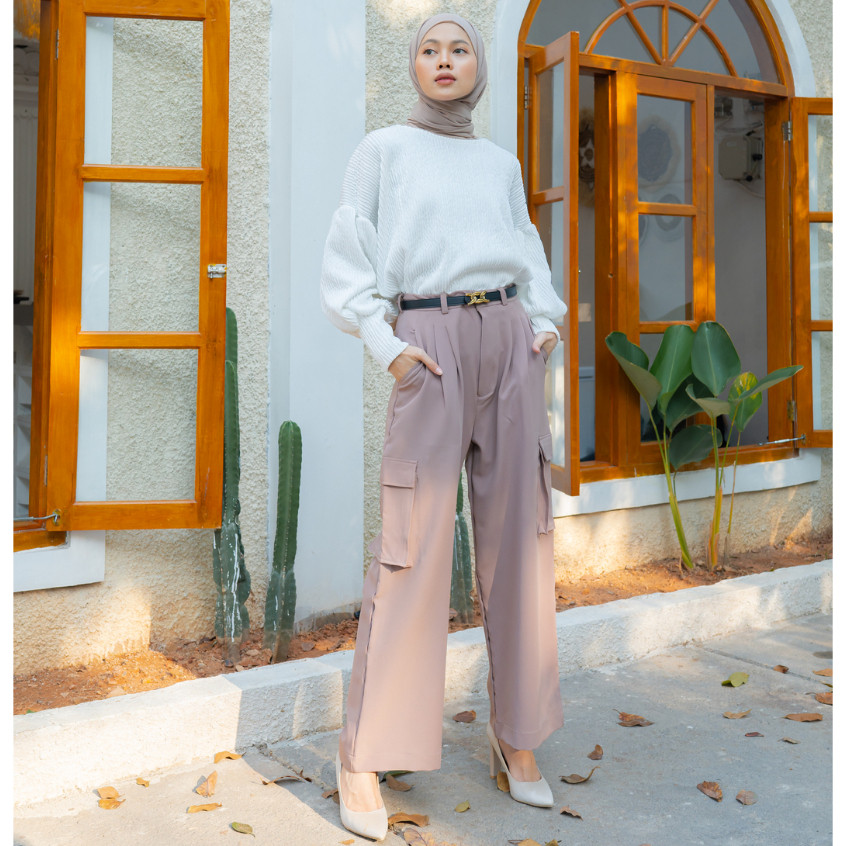 CARGO PANTS ZENIA MAVERICK PREMIUM CELANA KANTOR DAILY B692