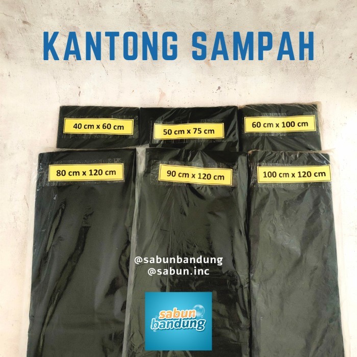 PROMO Kantong Plastik Sampah Besar Tebal Trash Bag