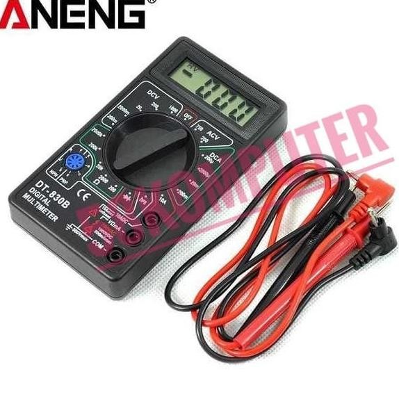 Promo Multimeter Digital Volt Meter Digital Tester Digital Multitester Aneng COD