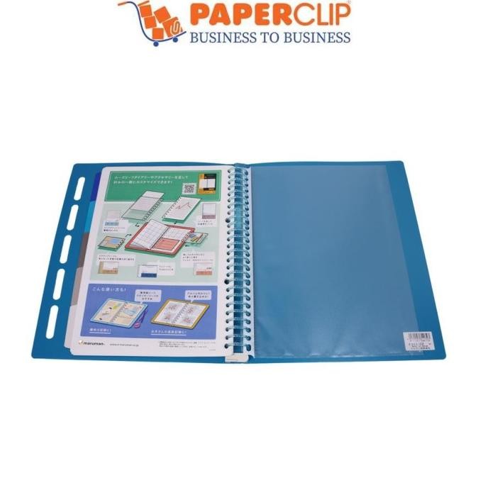 

Terlaris File Note B5 Maruman Clarte F311-02 Blue Ready Stok
