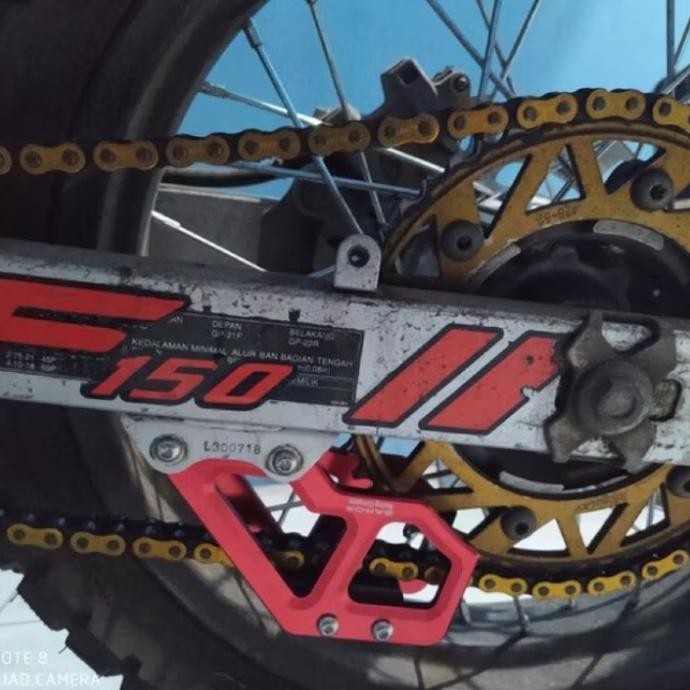 Tensioner Rantai Crf 150Sl Stabiliser Rantai Crf Full Cnc Bahan Tebal Original