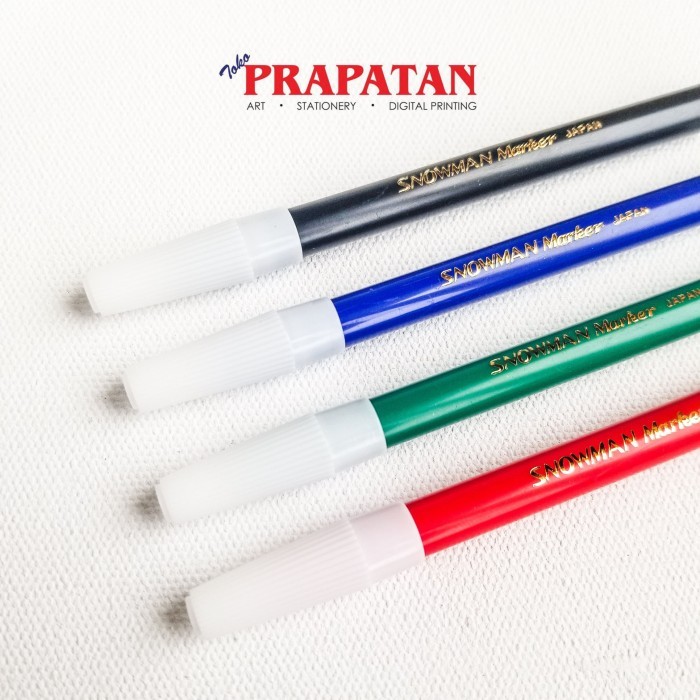 

Spidol Snowman Marker Kecil - Hitam, Biru, Merah, Hijau