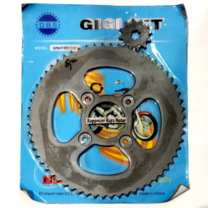 (:(:(:(] GIR DEPAN & BELAKANG SUPRA FIT NEW 428 - 12T & 60T