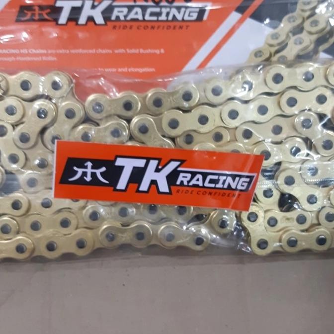 Rantai 520 Tk Racing 520Hs130 Gold Original