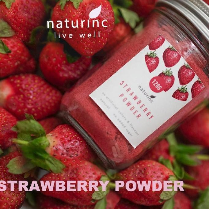 

BARU NATURINC, STRAWBERRY POWDER BUBUK STROBERI VITAMIN C