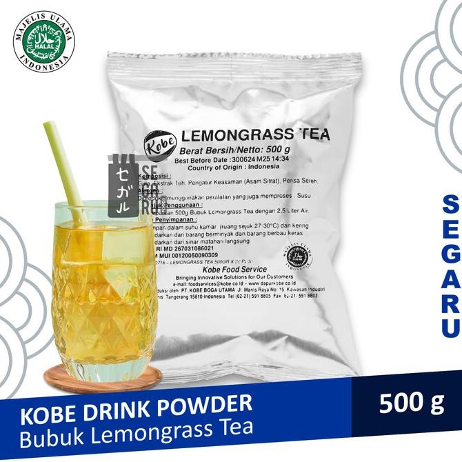 

BARU LEMONGRASS TEA KOBE | TEH BUBUK SEREH POWDER DRINK HALAL 500 GRAM