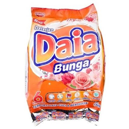 

BARU DETERJEN BUBUK DAIA DETERGENT 1.8 KG SABUN CUCI PAKAIAN SERBUK POWDER