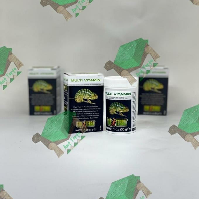 

BARU EXOTERRA / EXO TERRA MULTI VITAMIN / MULTIVITAMIN POWDER REPTIL 30 GR