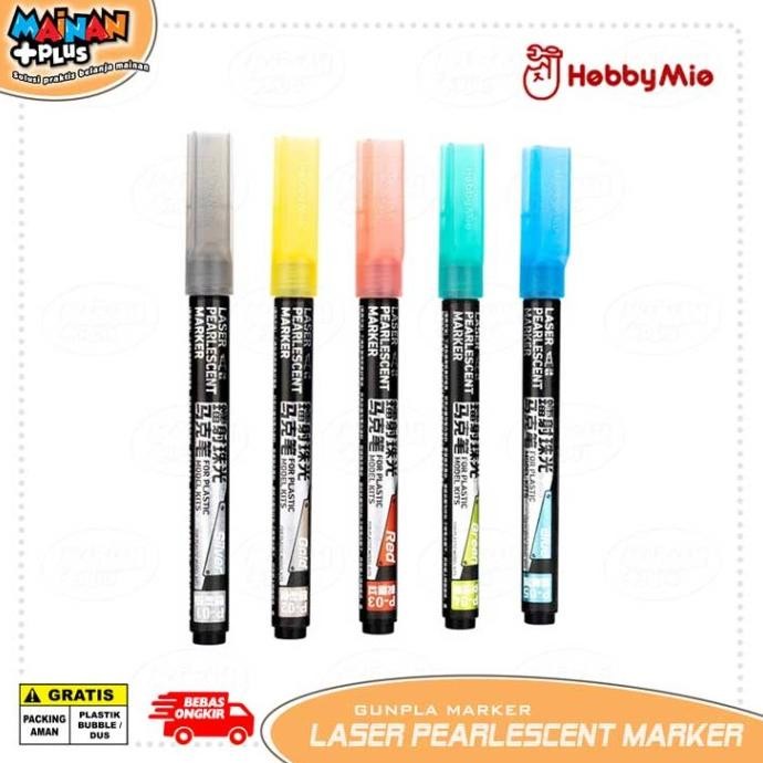 

HOBBYMIO Pearlescent Laser Marker Spidol Gundam Gunpla Model Kit Termurah