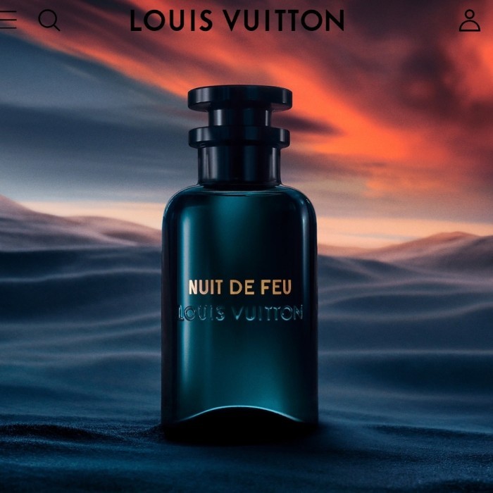 Parfum LV Louis Vuitton Nuit de Feu parfum tahan lama for man pria LV
