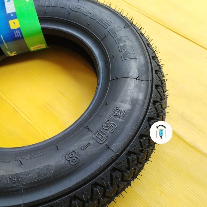 Ban michelin S83 (Non Tubeless) Ukuran 3.50 Ring 8 Untuk Vespa Super, VBB, VBA, dkk