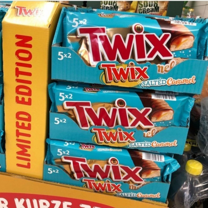 TERBARU TWIX SALTED CARAMEL Chocolate Cokelat Twix Coklat