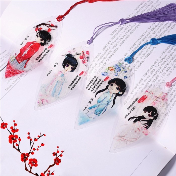 

TERBARU Chinese Style Leaf Vein Bookmark Student Gift Classical Bookmark BISA GOSEND!