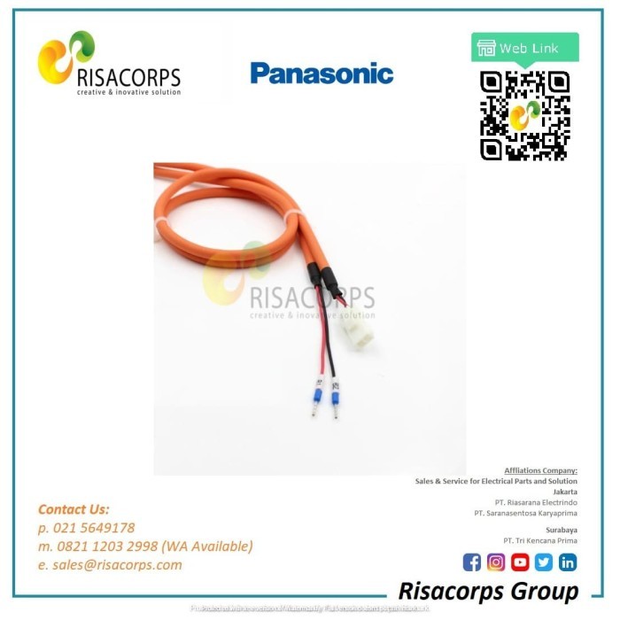 Termurah Panasonic Servo Motor Mfmcb0050Get
