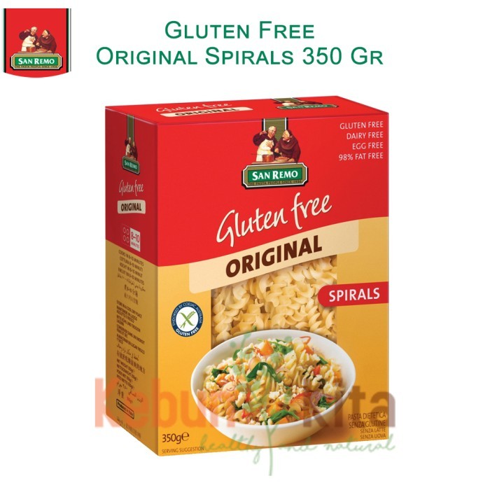 

San Remo Gluten Free Original Spirals 350gr