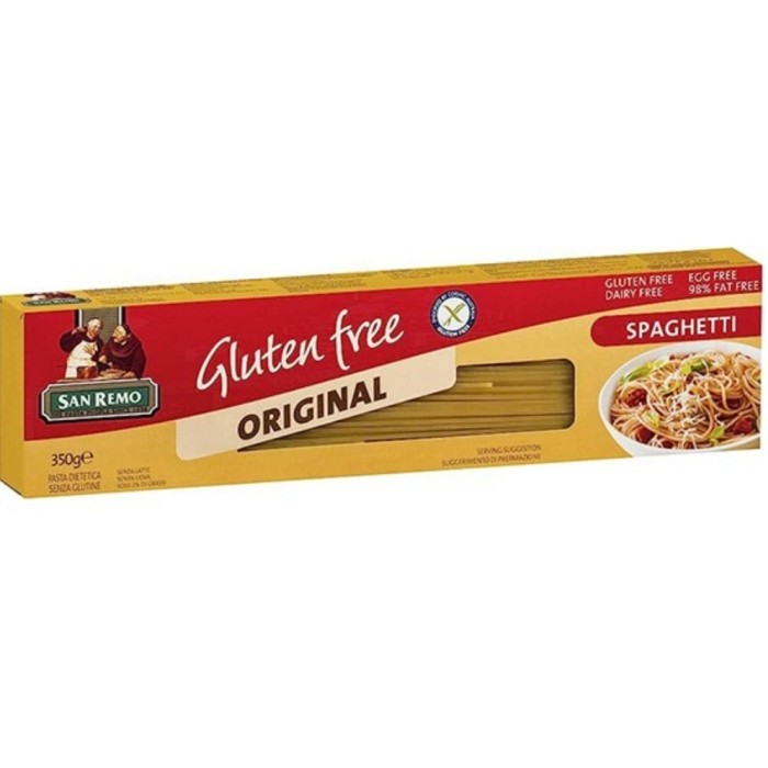 

San Remo Gluten Free Original Spaghetti 350gr