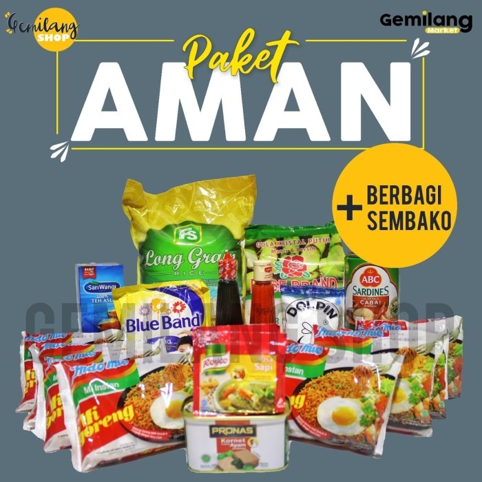 

terbaru NEW Readyy PAKET SEMBAKO AMAN CUSTOM 5KG
