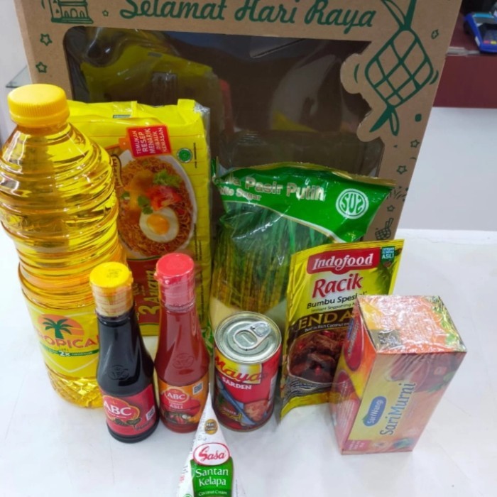 

terbaru NEW Readyy Parcel paket sembako lebaran M