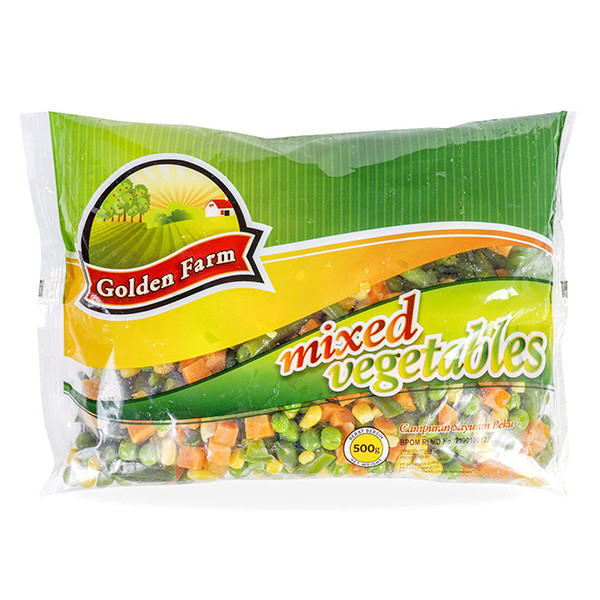 

GOLDEN FARM MIXED VEGETABLE 500 G