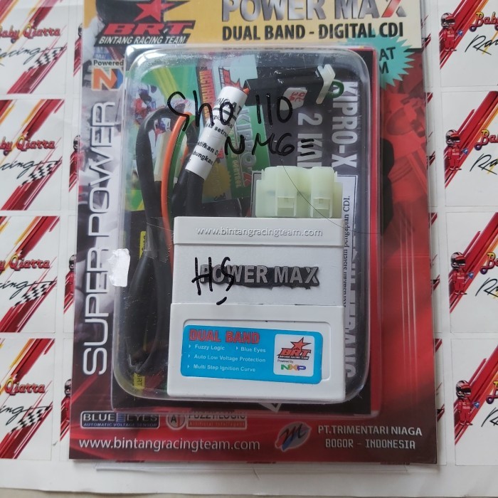 Cdi Ecu Power Max Dual Band Brt Suzuki Shogun 110 Mega Pro Old Tr Db Barang Langka