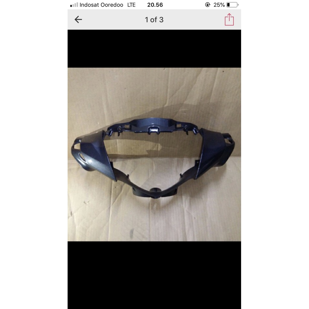 Batok Depan Supra X 125 Helm In Grey Barang Langka